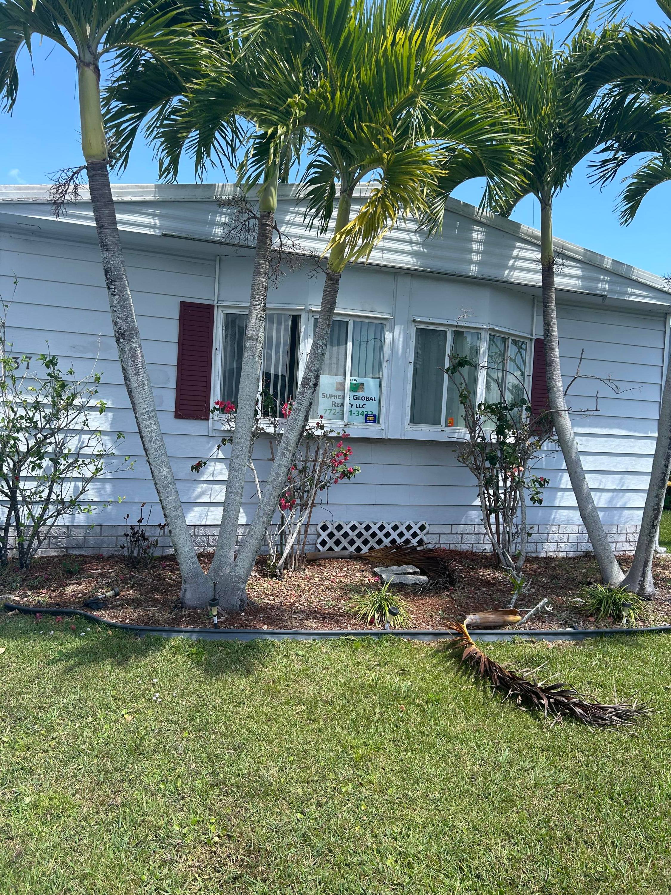 This is a manufactured home in a 52 and over community.