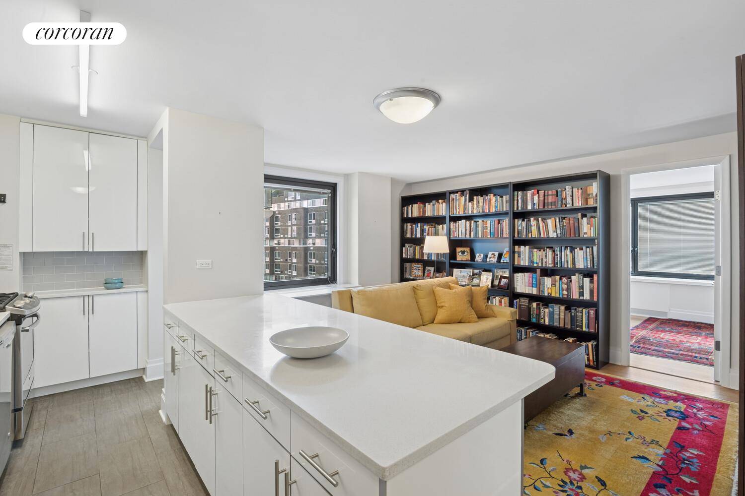 Welcome to Apartment 617 at Rivercross, 531 Main Street a thoughtfully designed 1 bedroom, 1 bath residence with an added office nook and the kind of layout that feels more ...