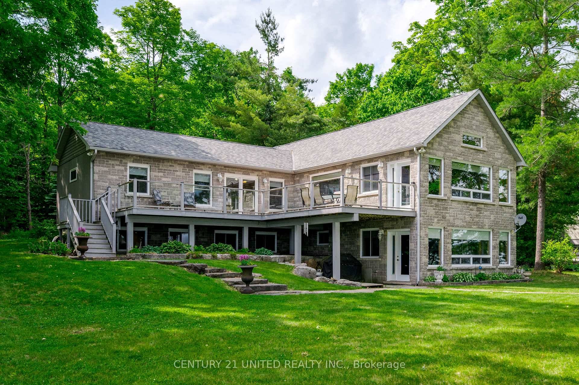 This property is located on one of the premier lakes in the Kawarthas, only 7 minutes from Lakefield and 20 minutes from Peterborough.