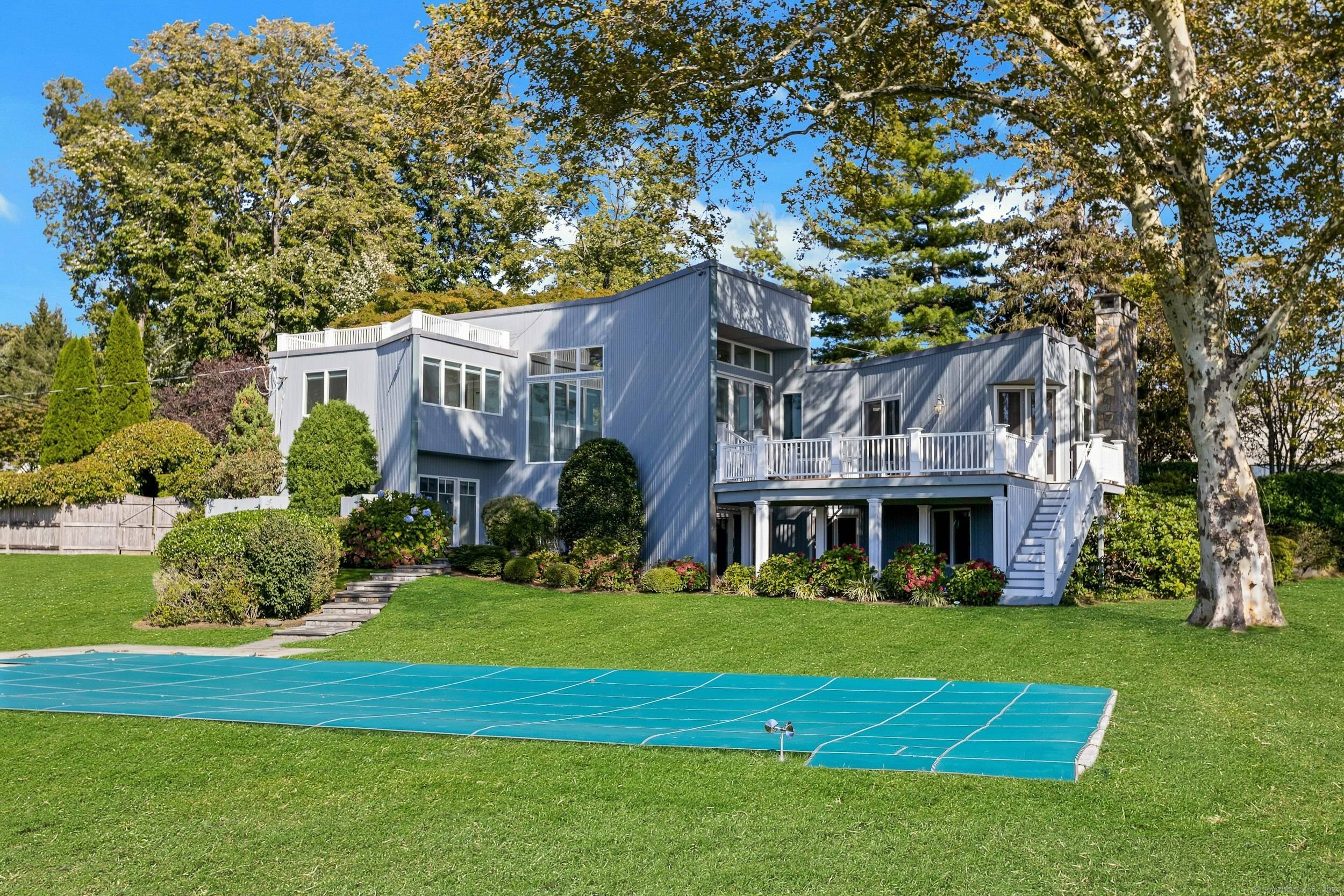 Spectacular 4 bedroom contemporary home with pool available unfurnished for annual rental.