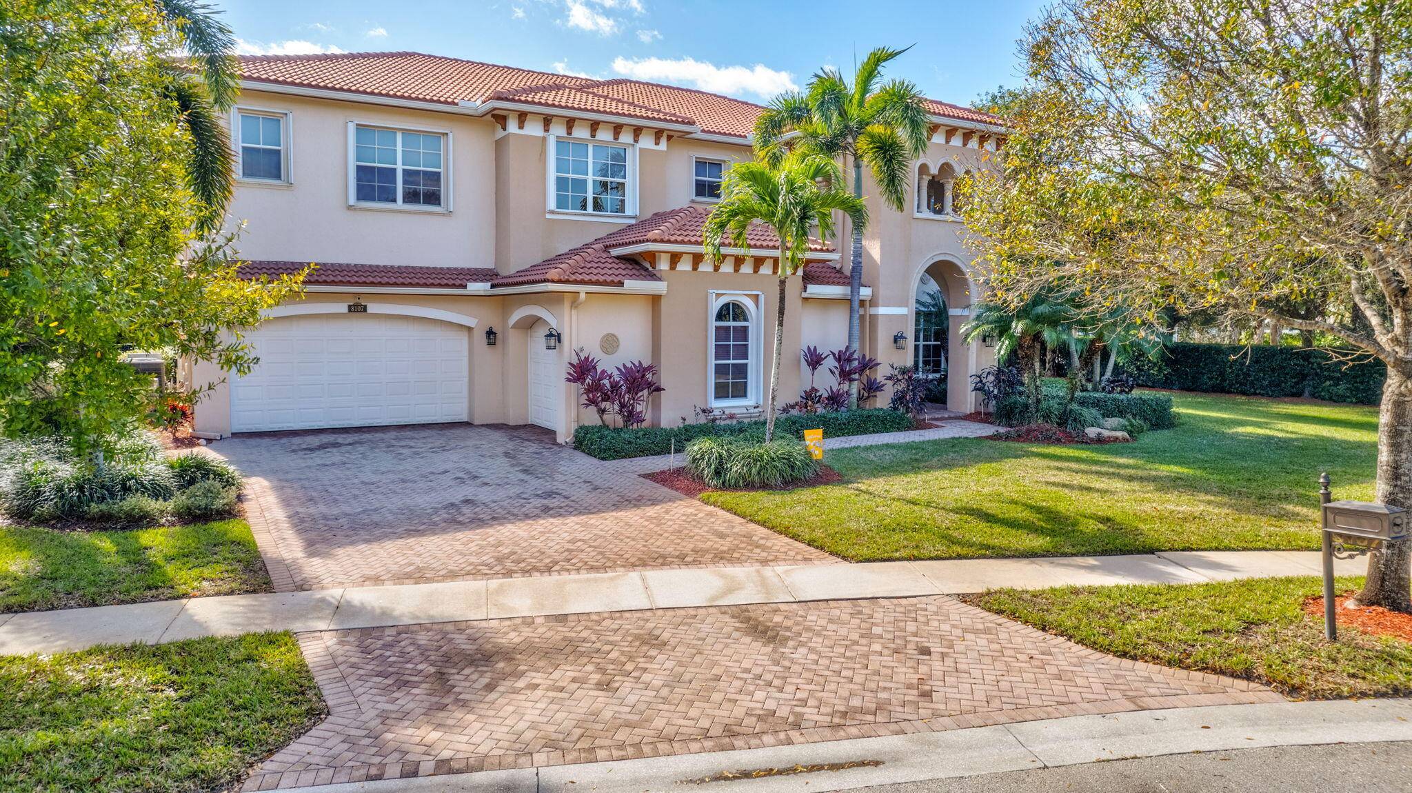 Situated in an exclusive and tranquil community, this impressive 2 story Mediterranean style single family home has 6 bedrooms, 6 bathrooms, a spacious 3 car garage, and a luxurious heated ...