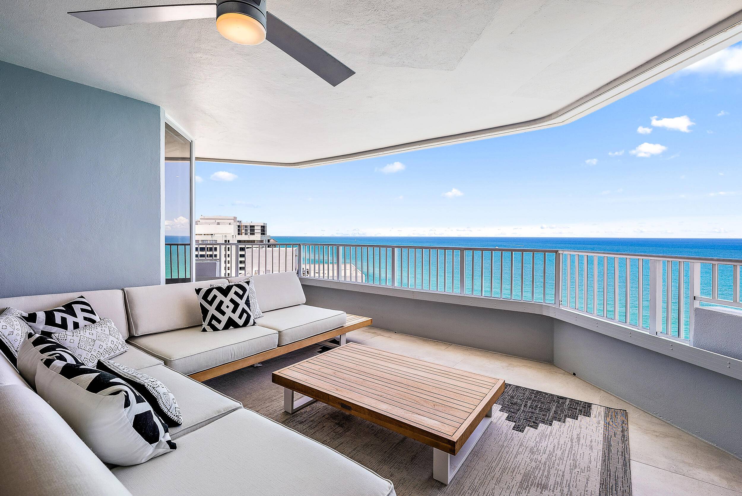 Incredible oceanfront and intracoastal front condo 100 updated.
