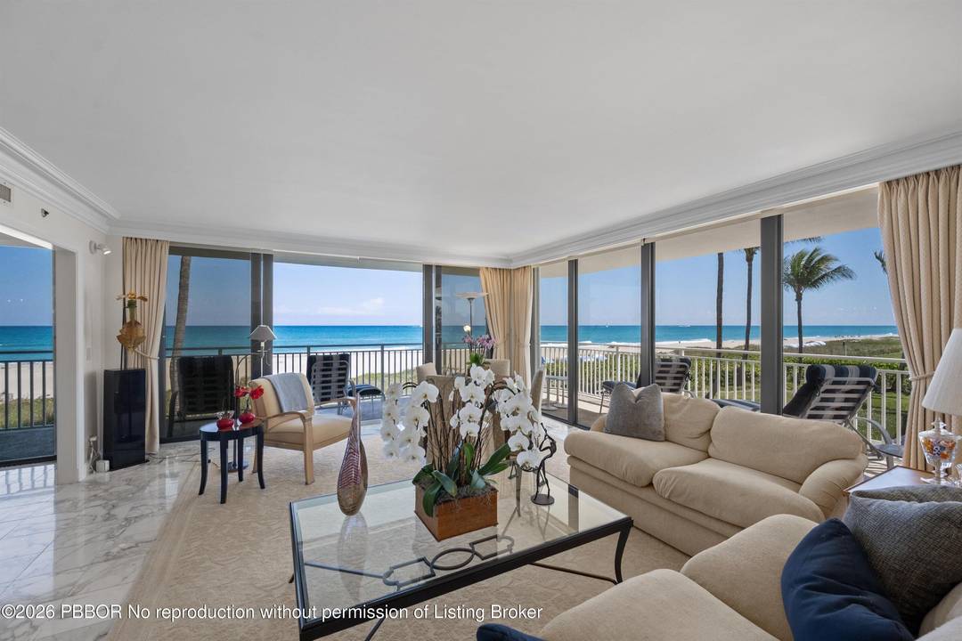 Experience a rare opportunity to own a direct oceanfront residence at the coveted PB Stratford.
