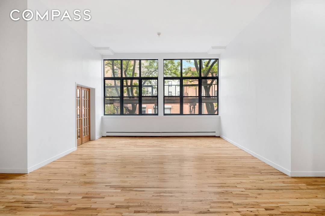 A unique and rare find loft style co op in Clinton Hill.