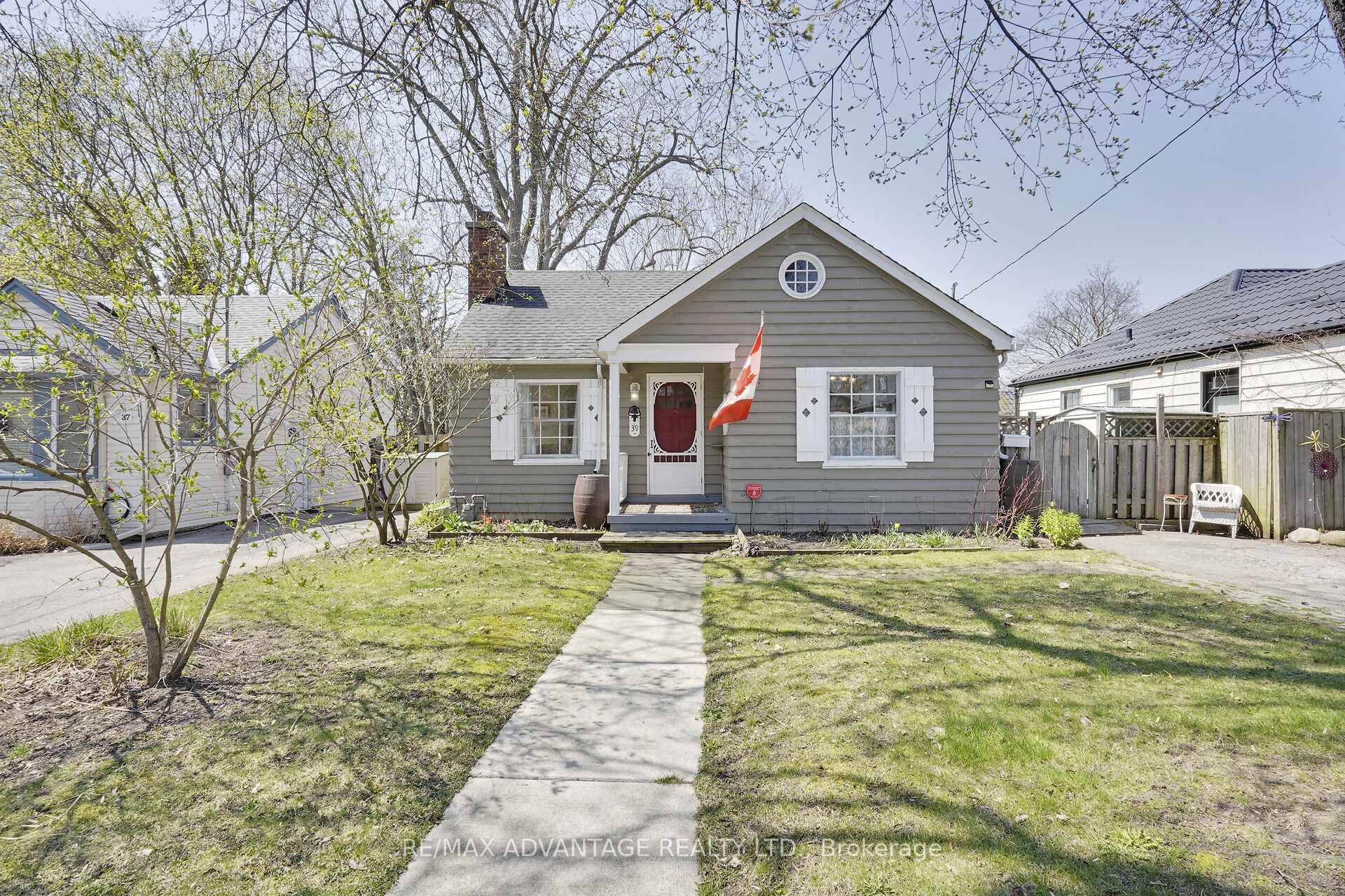 Welcome to this cozy and inviting 817 sq ft home, tucked away on a quiet, tree lined street where homes rarely come up for sale.