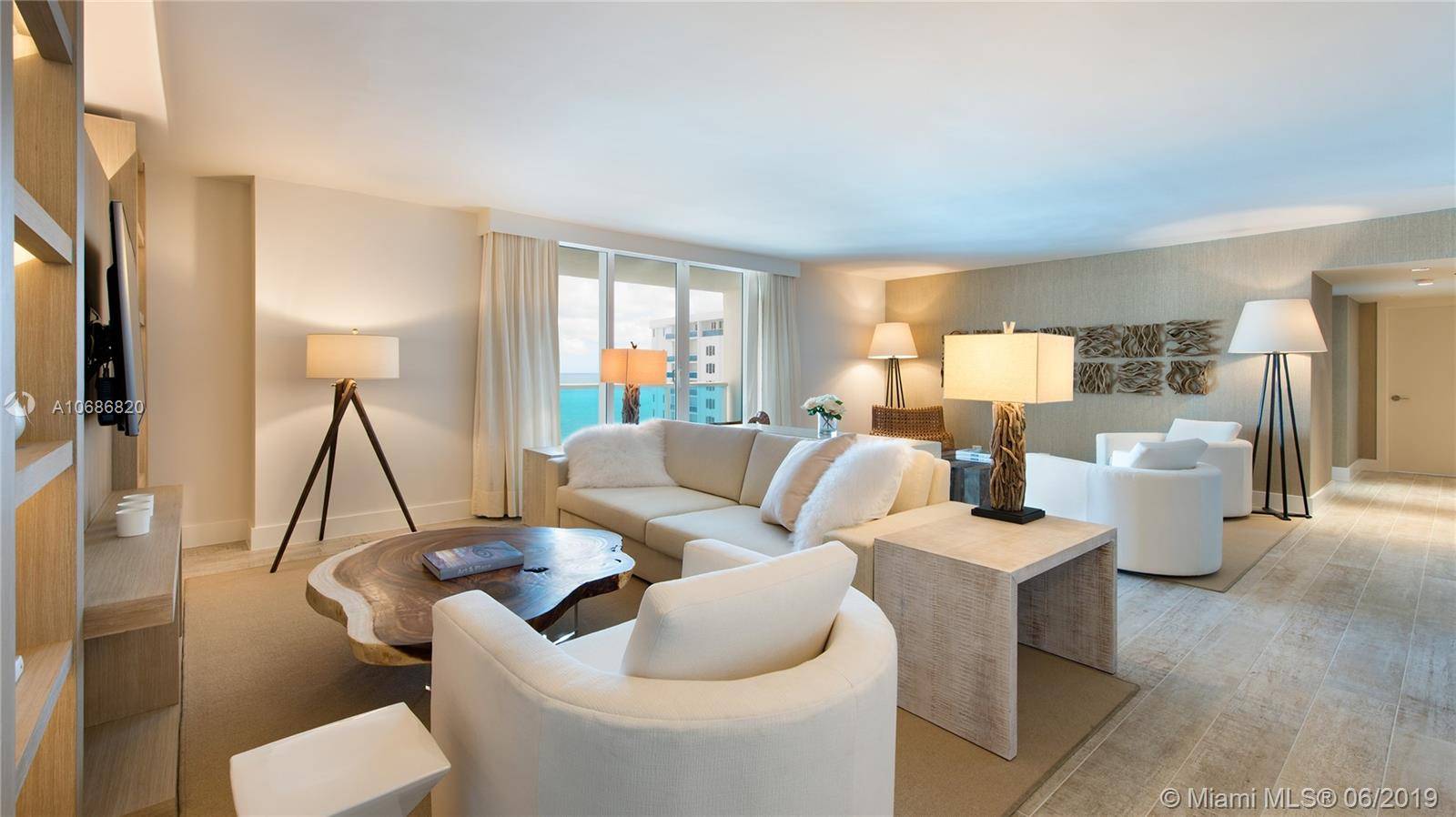 Enjoy direct ocean views from this 3 bedroom den luxurious 2, 233 Sq.