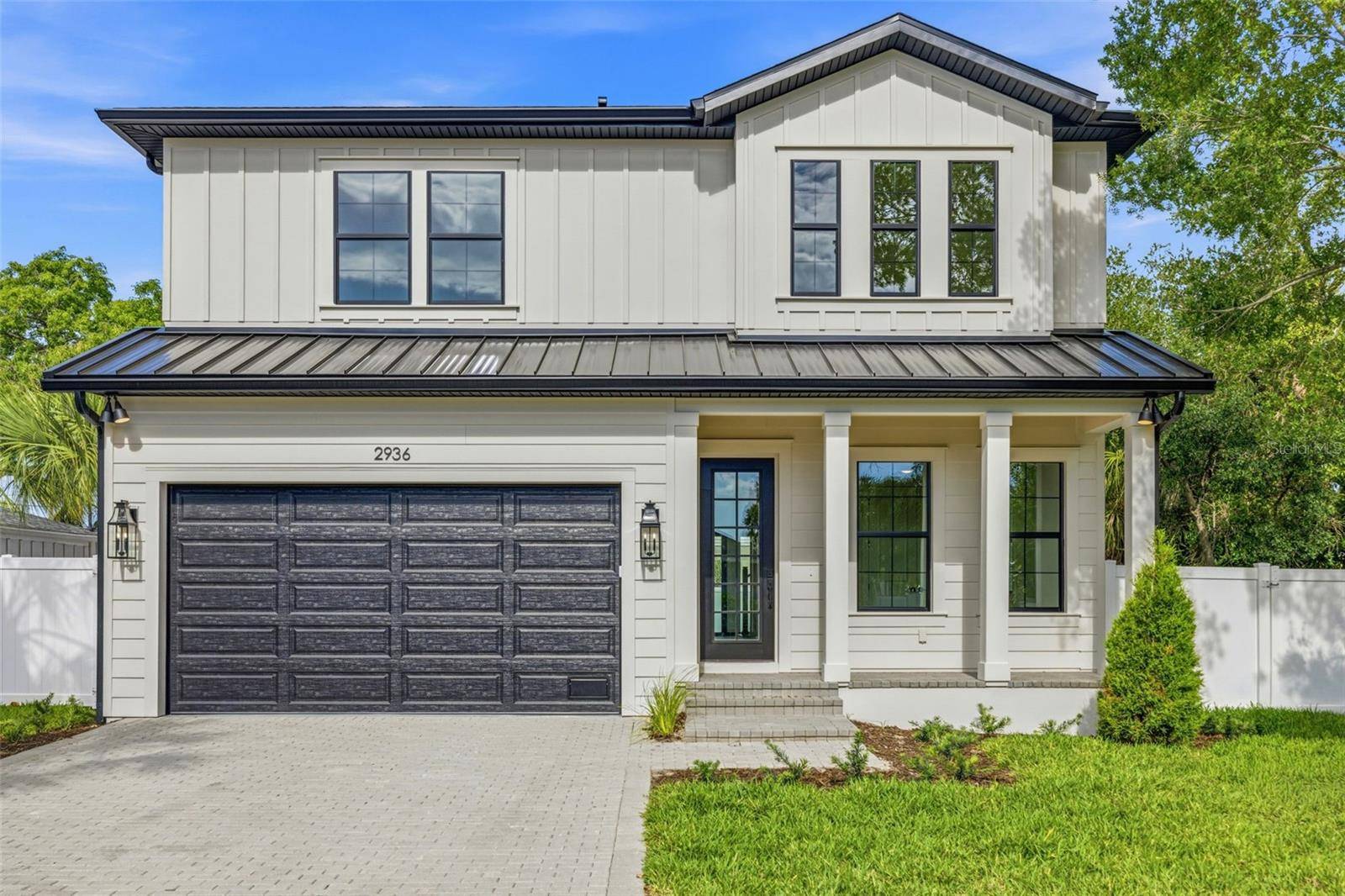 Move in ready. A stunning new construction residence on a corner lot, built by Milana Custom Homes, offering 5 bedrooms, 4 full baths, and a spacious 2 car garage.