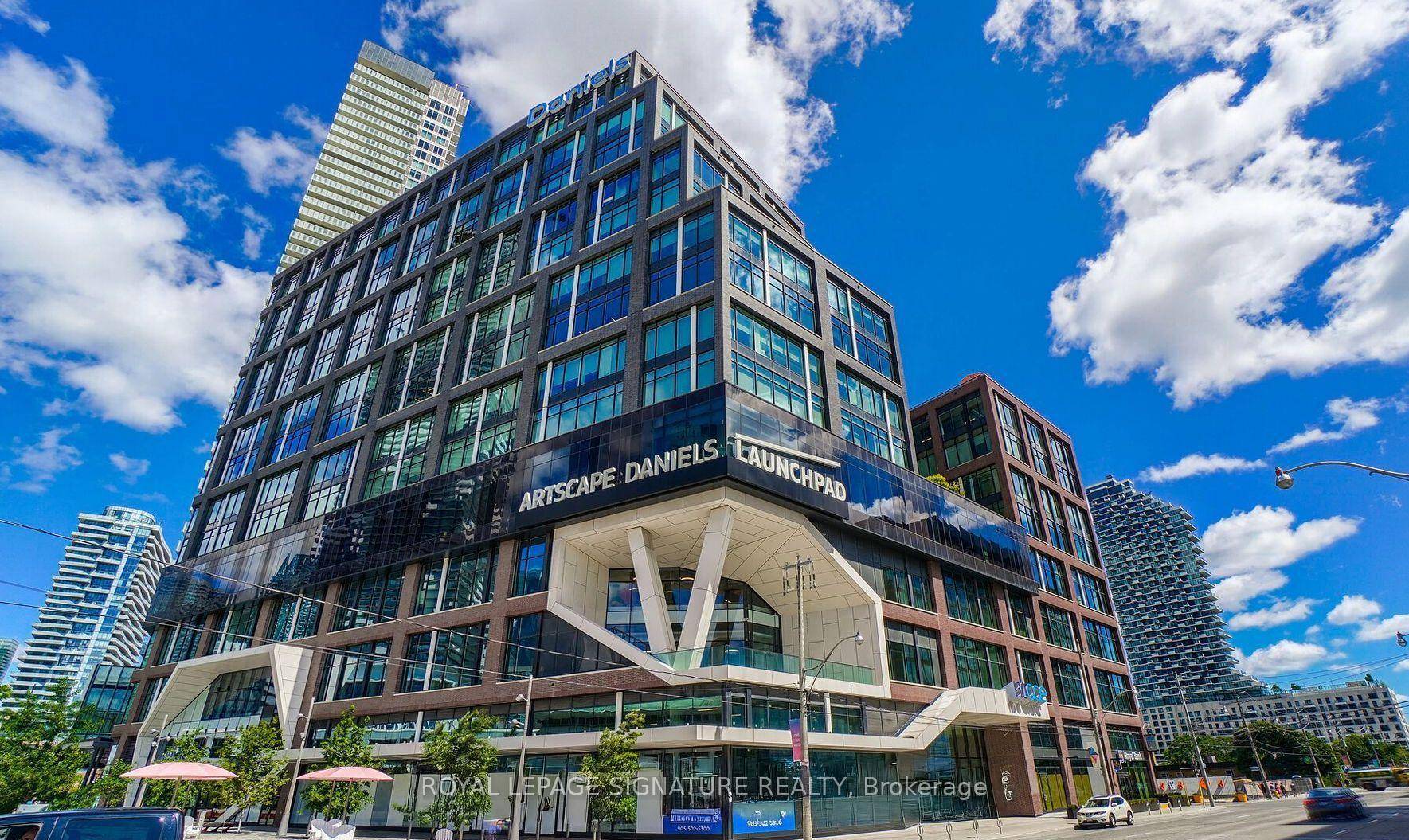 Modern office condo located within the acclaimed Daniels Waterfront City of the Arts at 130 Queens Quay East, directly across from Sugar Beach.
