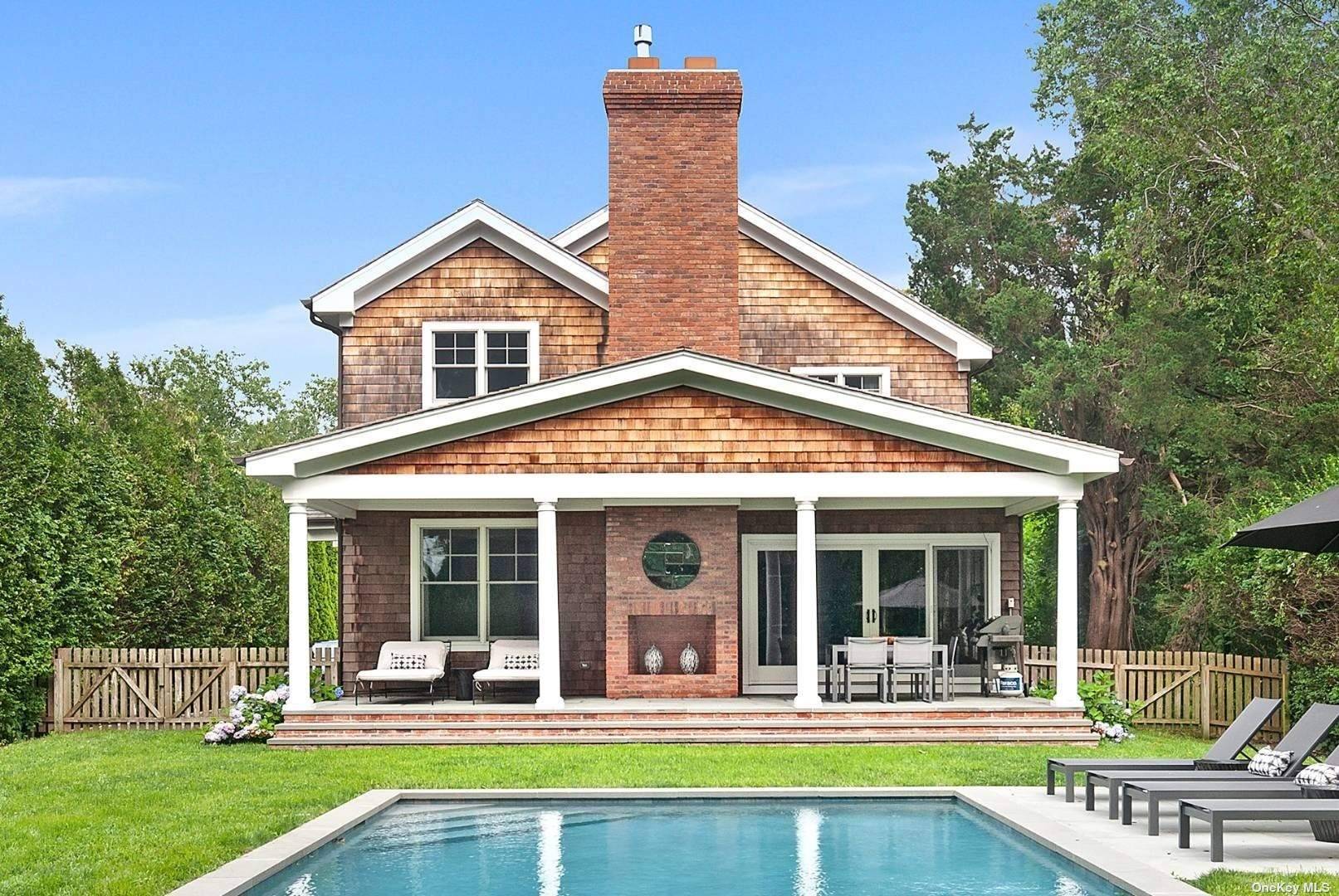 Be the first to enjoy this fabulously appointed, brand new four bedroom, four and one half bath Hamptons retreat thoughtfully designed by Greg McKenzie Design.