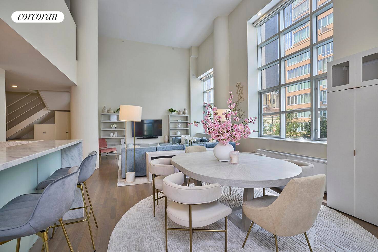 Super Chic 1 Bedroom Loft at Three Ten condominium in the heart of vibrant Midtown East !