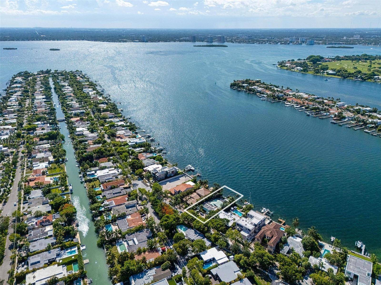 Incredible opportunity to acquire this waterfront property priced at lot value on one of Miami Beach s most exclusive gated islands.