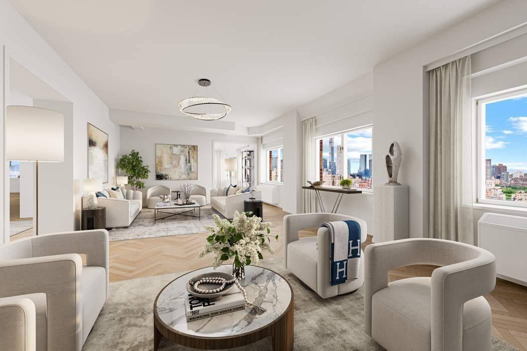 Location, Layout, and Views define this exceptional full floor Lenox Hill condominium, available for the first time in 25 years.