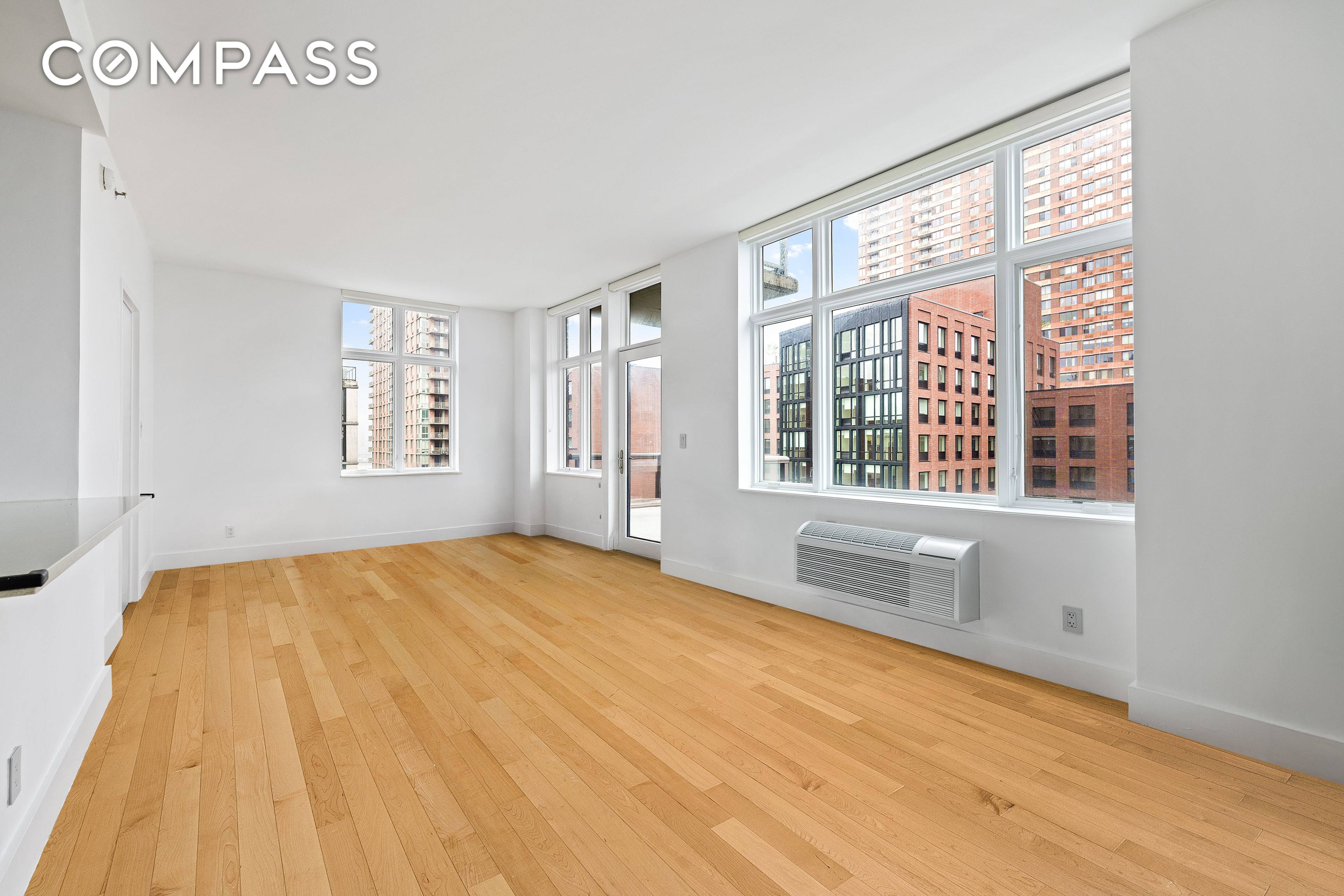 This stunning, sun filled 2 bedroom, 2 bathroom corner unit spans 1, 107 square feet and is ideally located just moments from the Long Island City waterfront.