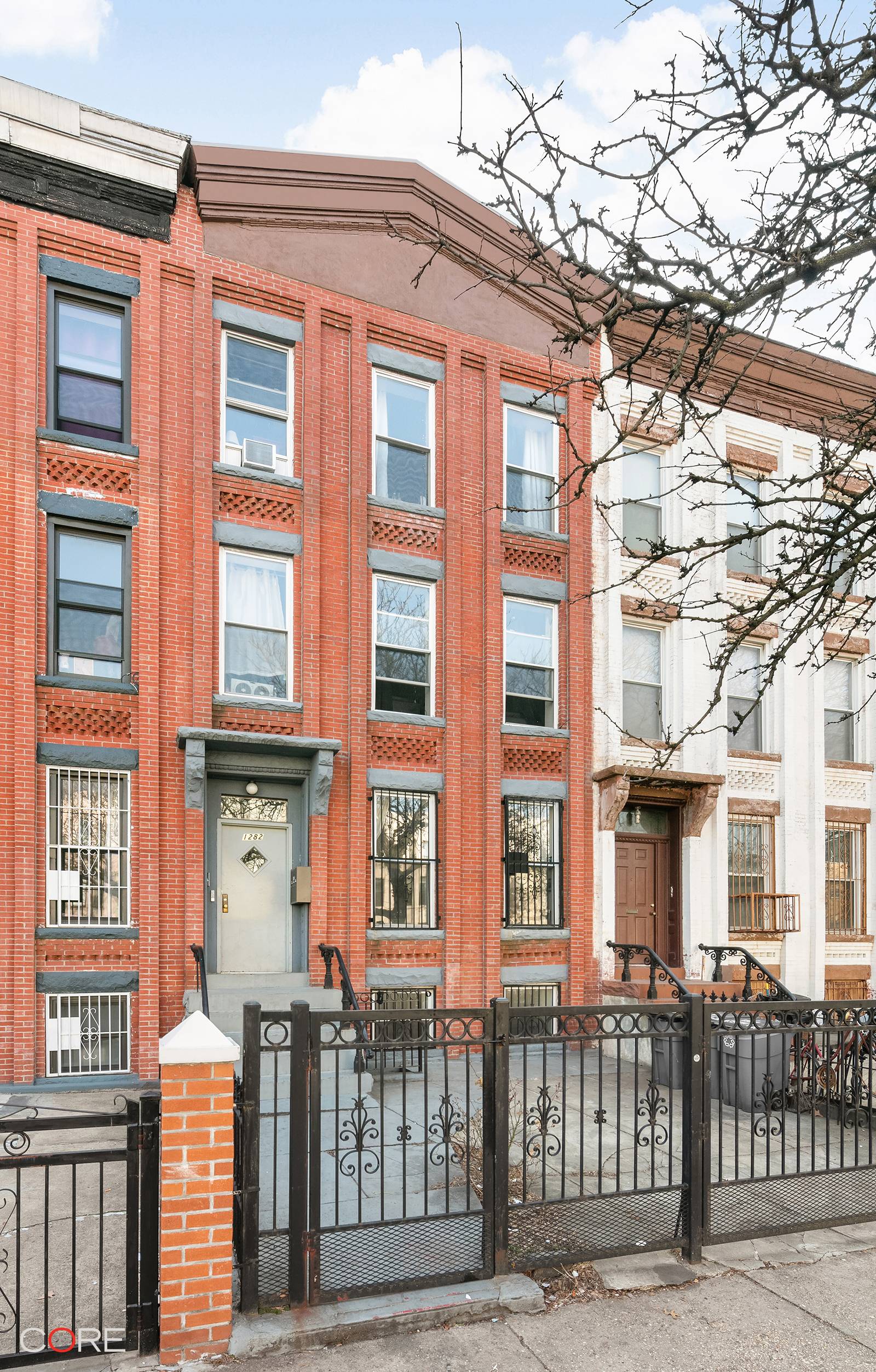 Welcome to 1282 Bushwick Avenue, a contemporary 20 foot wide, three unit multi family townhouse in the heart of Bushwick.