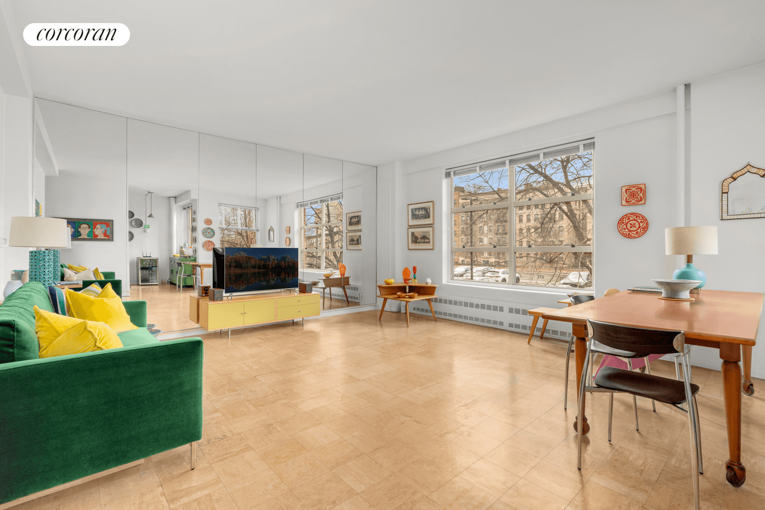 Beautifully renovated move in ready two Bedroom for sale, located in an oasis of Morningside Heights appropriately called Morningside Gardens.