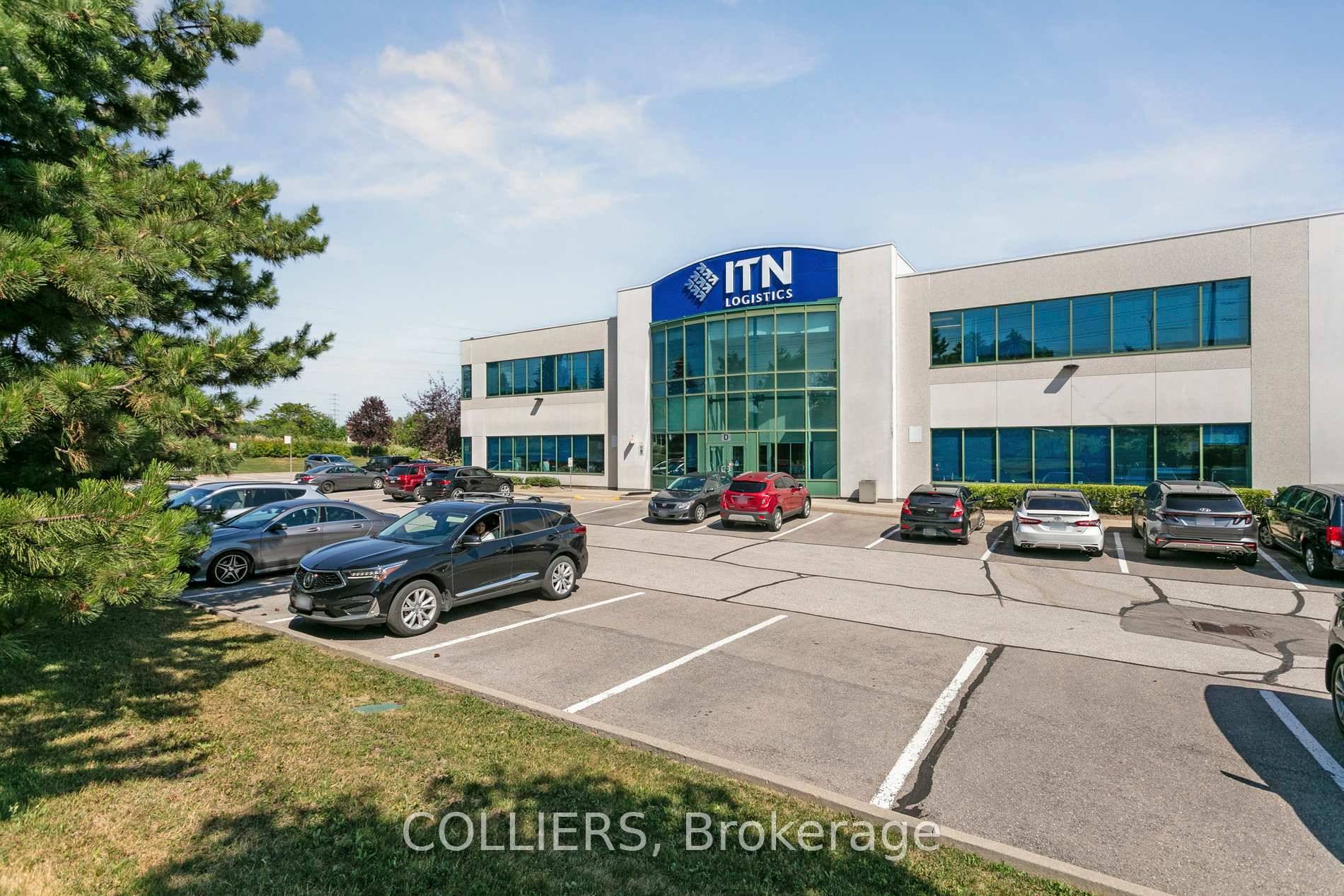 Modern precast facility in Centre Ice Mississauga with prominent Derry Rd and Hwy 410 exposure.