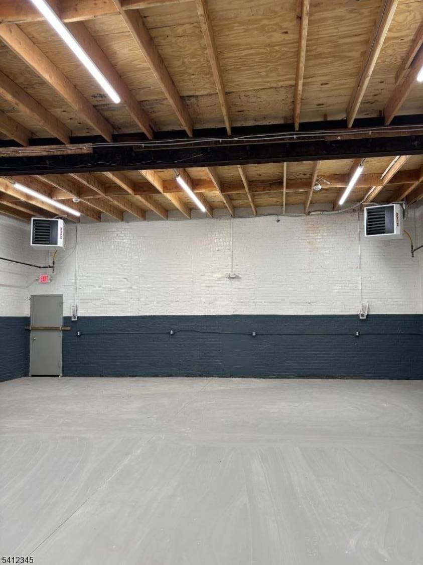 Fully renovated commercial garage.