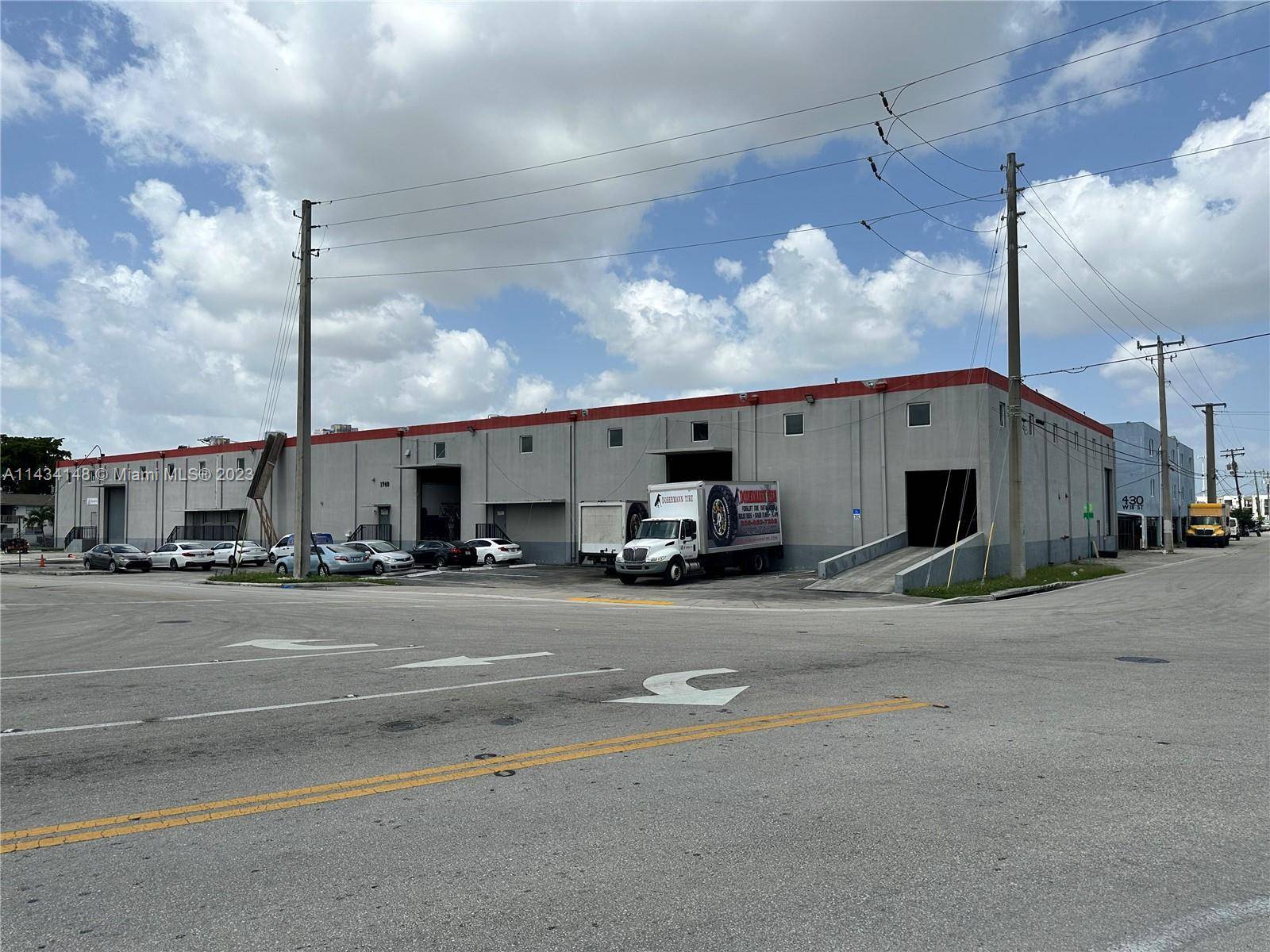 Warehouse in Hialeah ! 27, 674 square foot industrial improvement located at 1740 W 4th Ave Miami, FL.