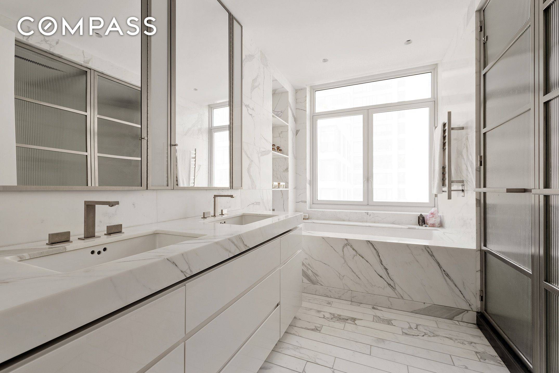 Rare opportunity to own a spectacular, turn key, waterfront home in the heart of Tribeca.