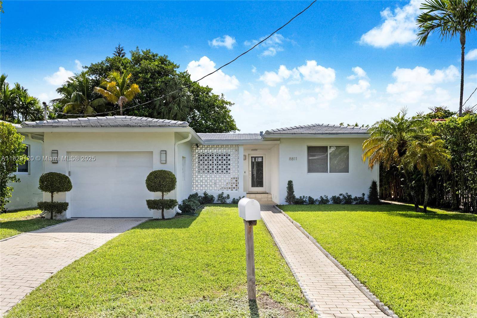 Tucked away on a quiet block in the charming oceanfront Town of Surfside, this elegant home offers 2 bedrooms, 2 baths, an oversized 1 car garage amp ; expansion potential ...