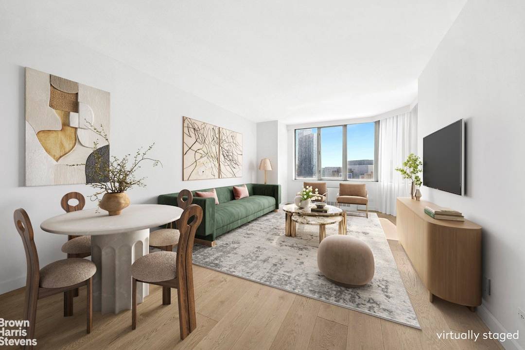 Experience elevated city living in Residence 11J, a thoughtfully updated one bedroom, one bath home designed for both style and comfort.