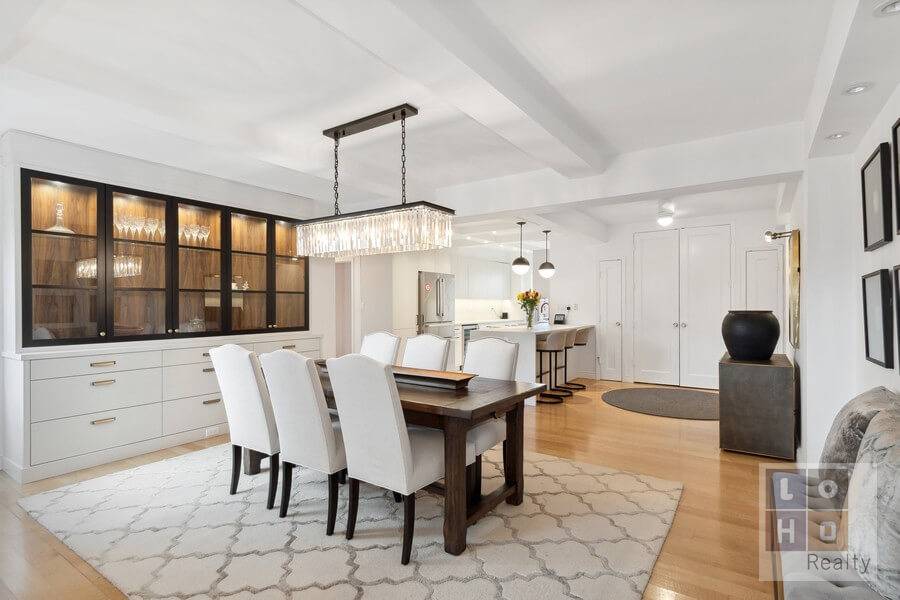 This property is listed for both Sale and Sublease Apartment 9B and 9C's balance and harmony was achieved by architect and feng shui expert Anjie Cho.