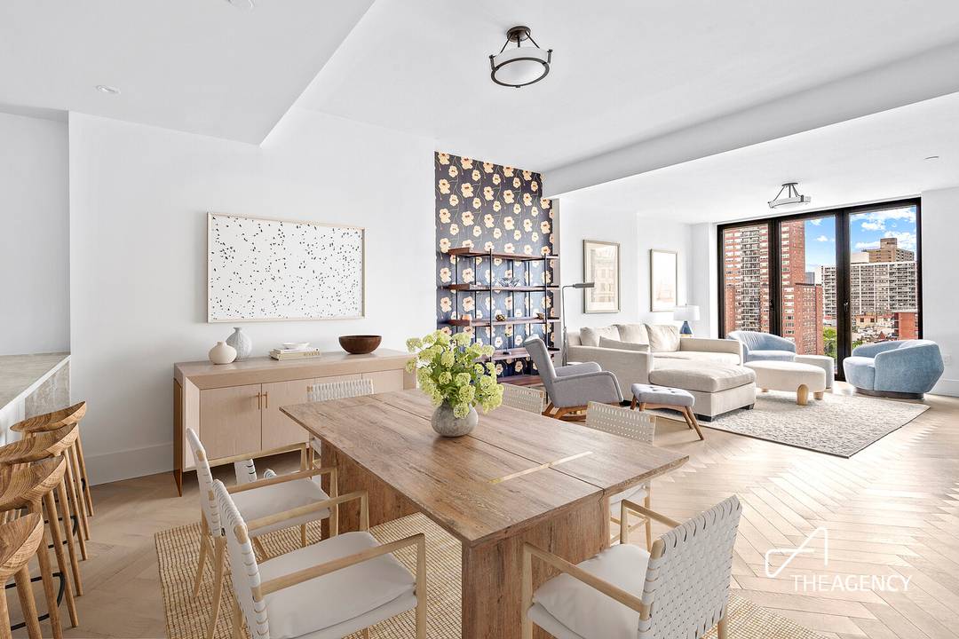 Nestled in the heart of the Upper West Side, Residence 14C at 2505 Broadway is a sophisticated two bedroom, two and a half bathroom home that beautifully blends timeless elegance ...