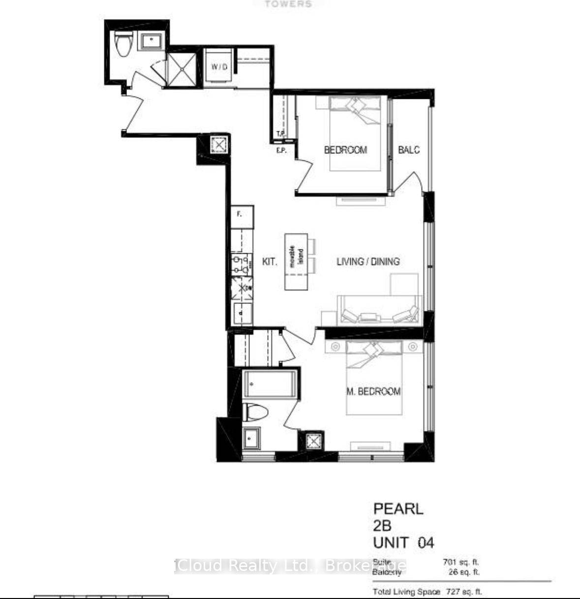 Luxurious Edge Tower By Solmar, Perfect Location In the Heart Of Mississauga.