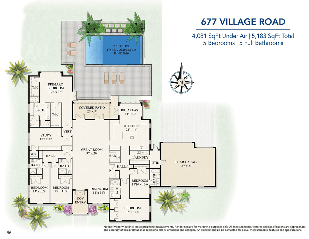 Ideally positioned along the 15th green and just across the street from the Beach Club, this beautifully renovated golf course home offers timeless design and exceptional convenience.