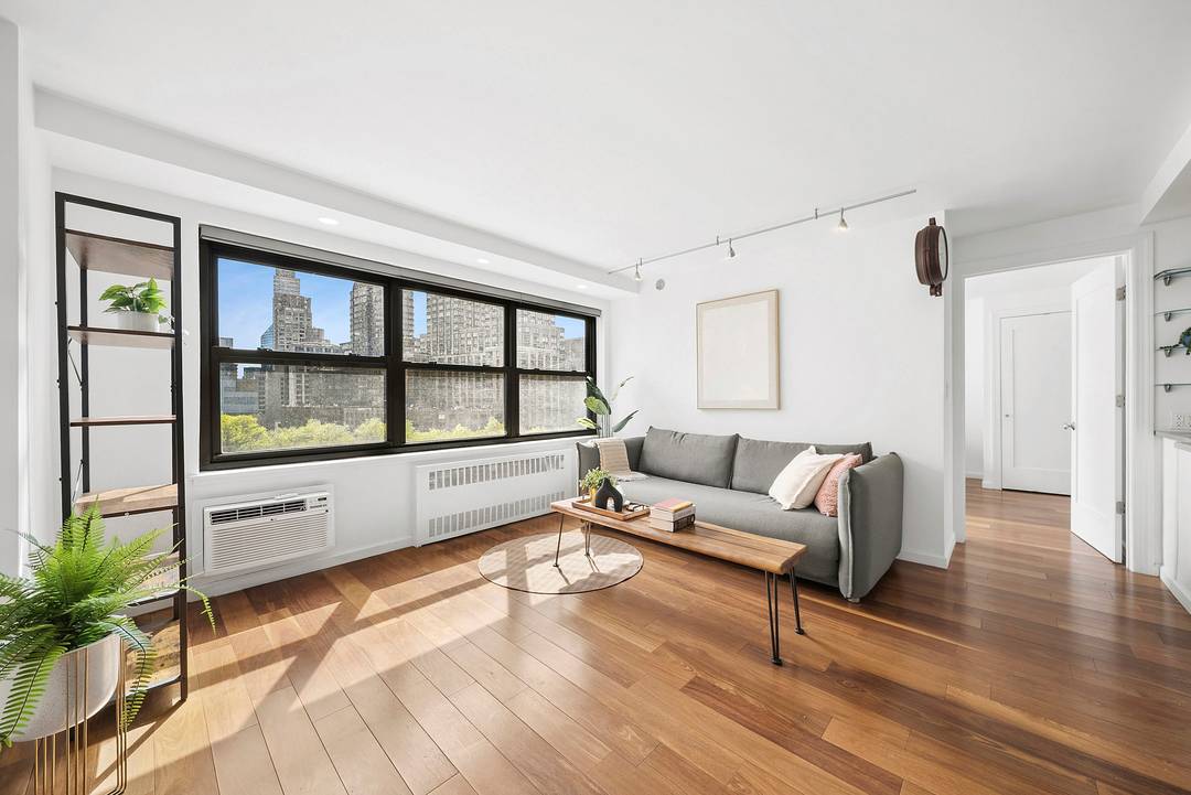 This stunning, competitively priced south facing one bedroom checks every box.
