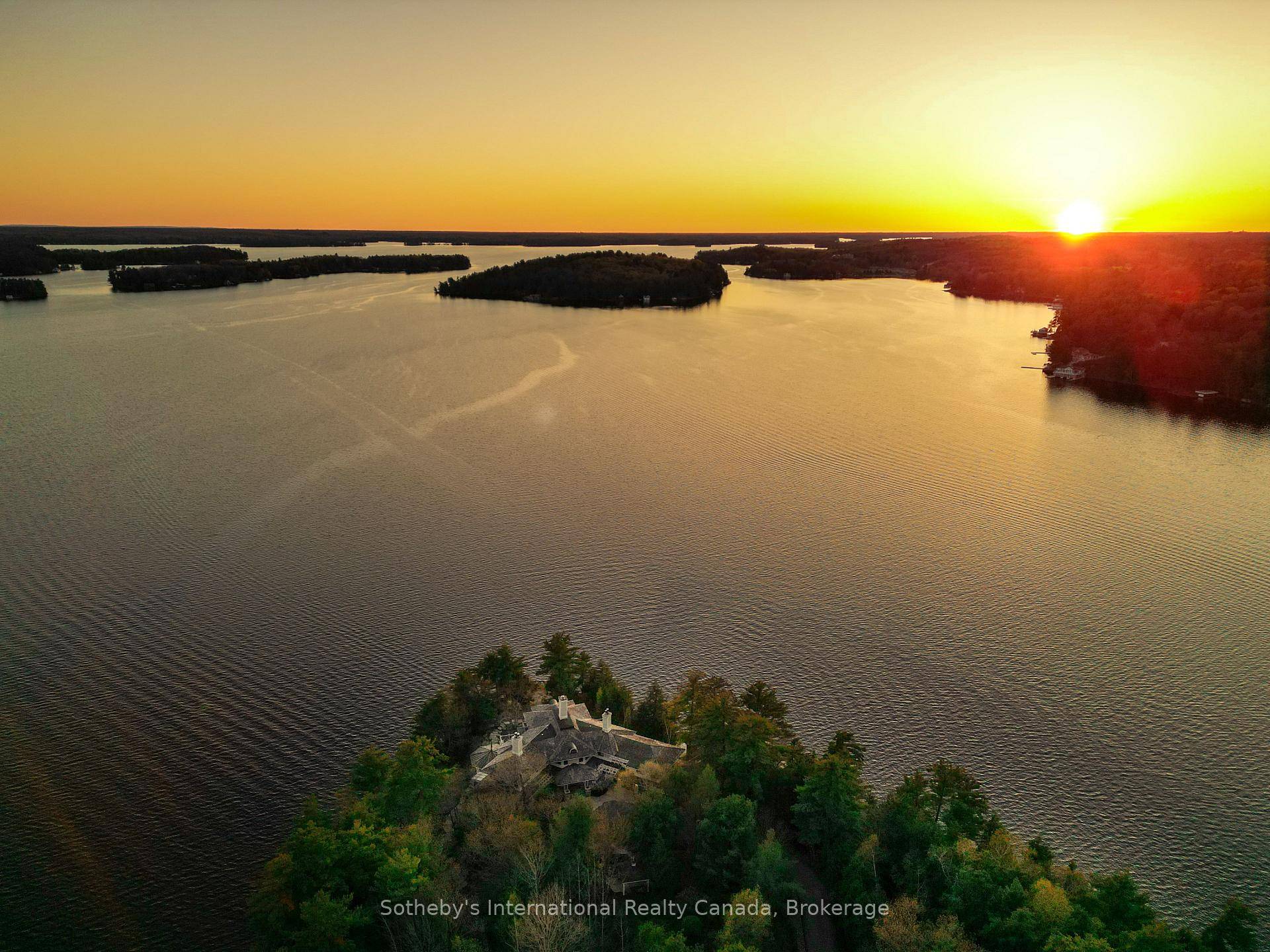 SUNSET POINT LAKE MUSKOKA Presenting the most Iconic Muskoka Estate, embodying unparalleled luxury and prestige on the shores of Lake Muskoka.