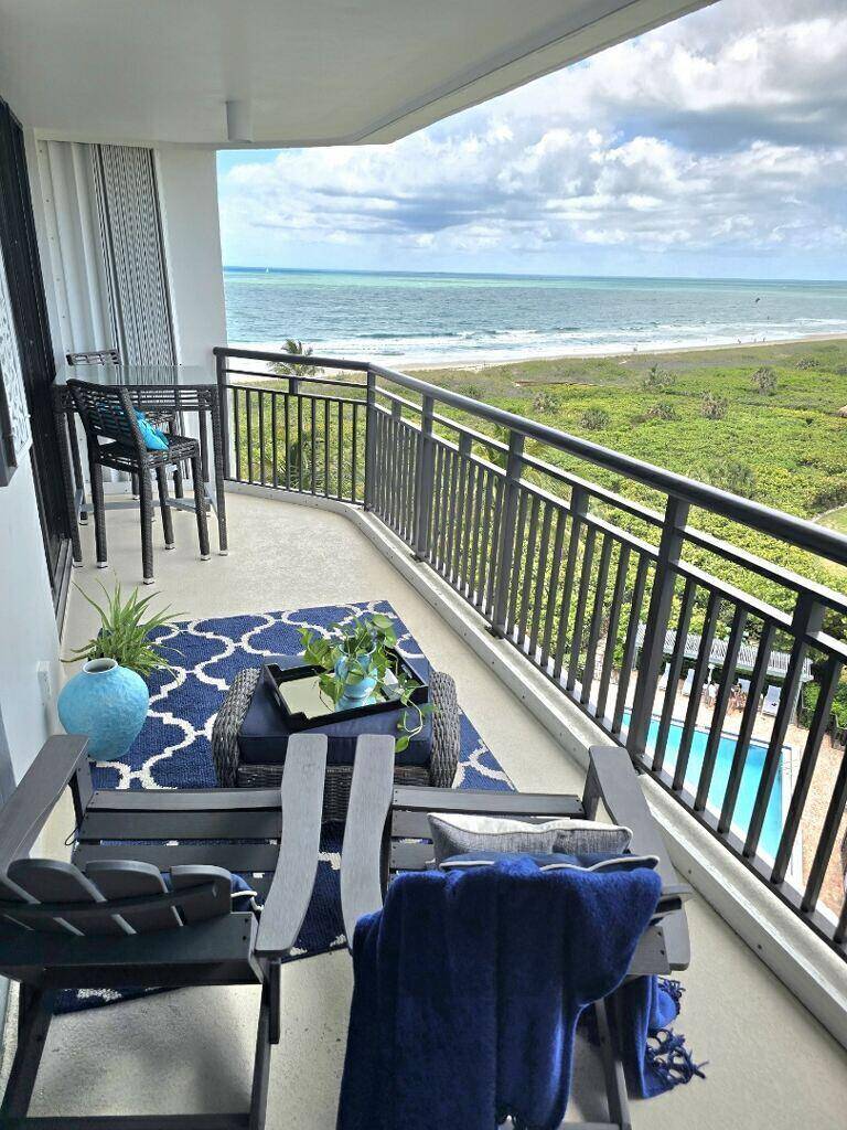The Barclay Beach Club is an oceanfront condominium resort like amenities near the Fort Pierce Inlet.
