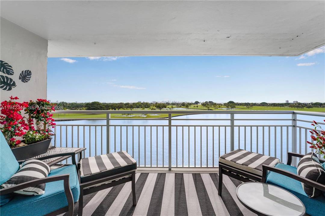 Beautifully renovated 2bedroom, 2 all marble bathrooms penthouse corner residence offering sweeping views of the Indian Creek Golf Course, Intracoastal Waterway, and the Miami skyline.