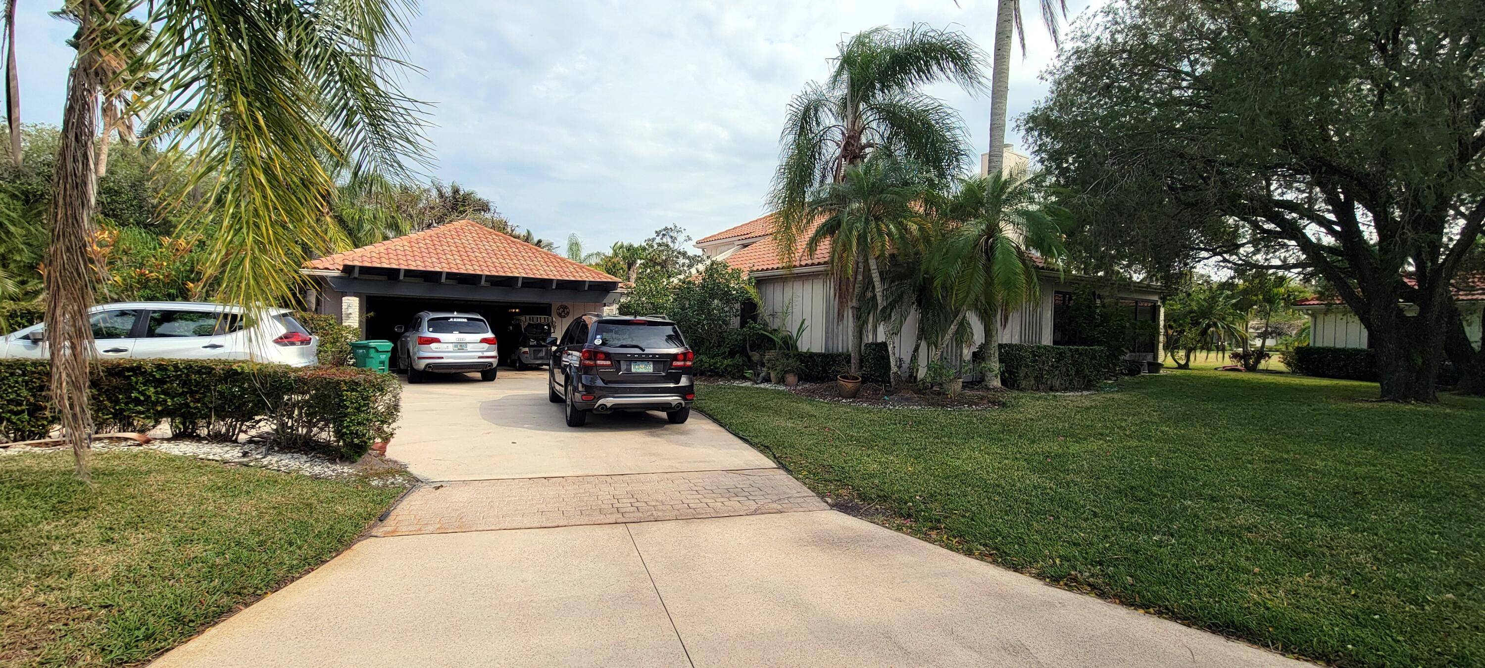 This large 4, 000 s. f. home is surrounded by trees and is located at the end of a cul de sac for greater privacy and no drive by traffic.