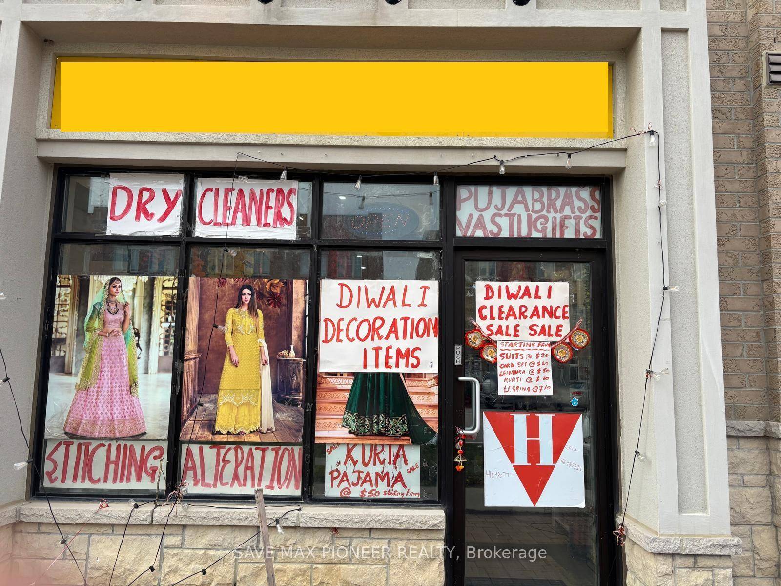 An exceptional opportunity to acquire a well established and profitable Boutique located in a highly sought after area of Brampton.