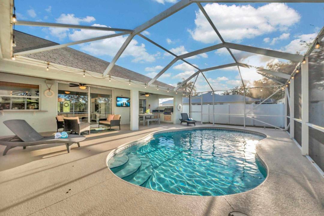 AIRBNB VRBO Fully furnished POOL rental that is looking for a 5 8 month tenant s interested in relaxing or grilling out at the outdoor kitchen poolside on the preserve ...