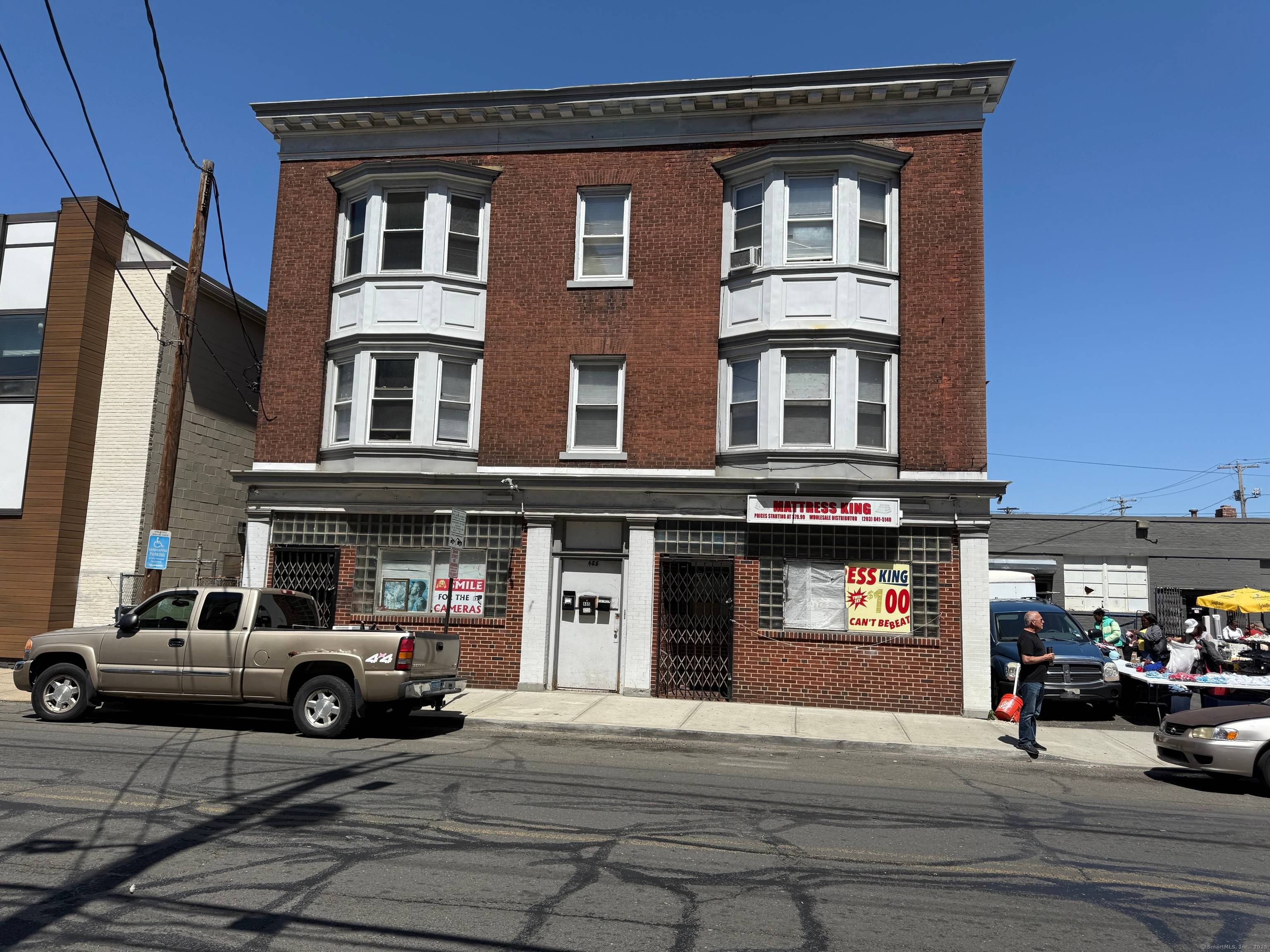 This well maintained mixed use investment is in the heart of Bridgeport, CT.