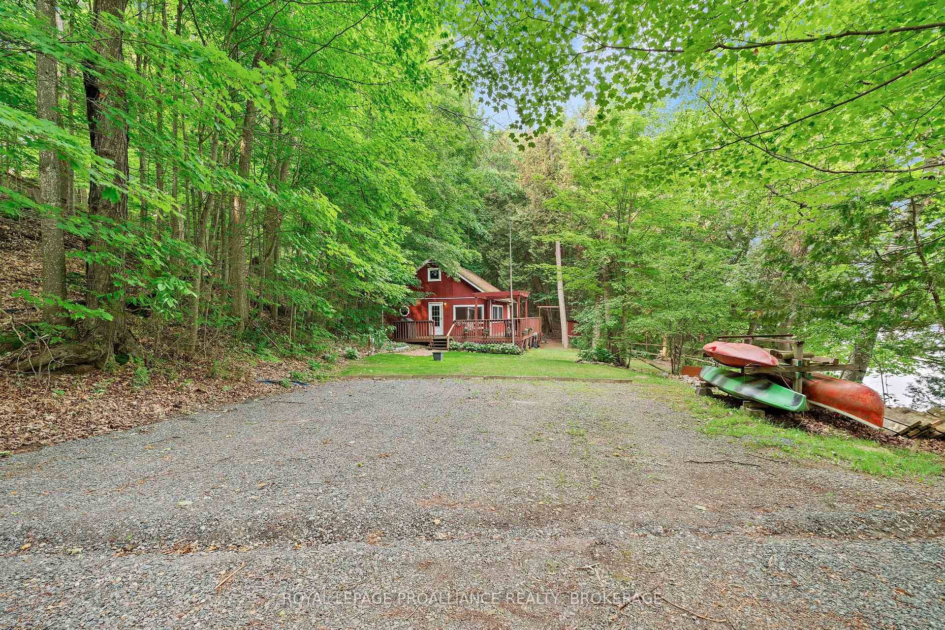It's not too late to enjoy this lakeside cottage through September and October, then move up to the winterized bunkies to continue your close connection to nature !