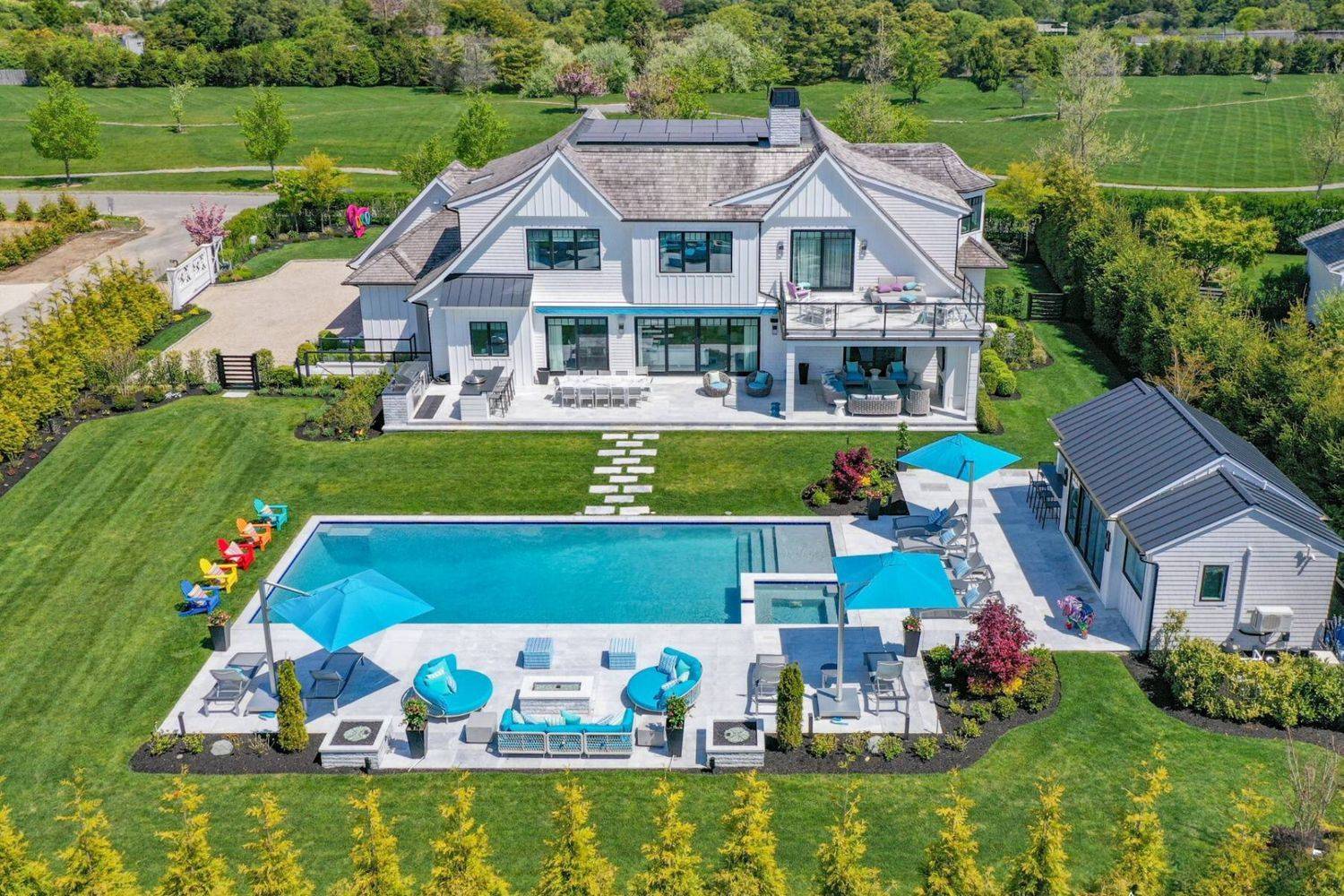 Stunning Southampton Masterpiece w/ Pool & Pool House