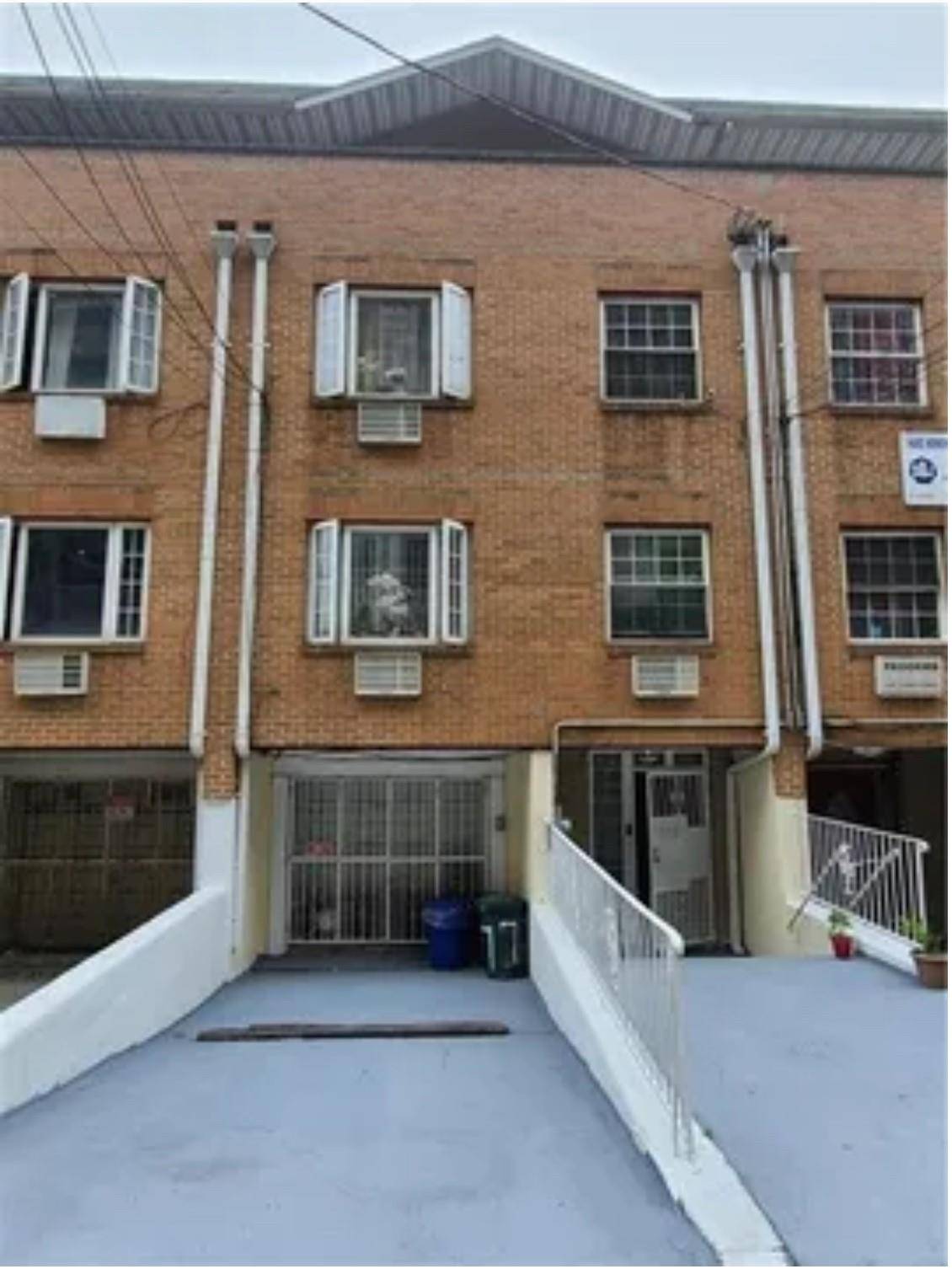 Large 2 Family Brick, attached House.