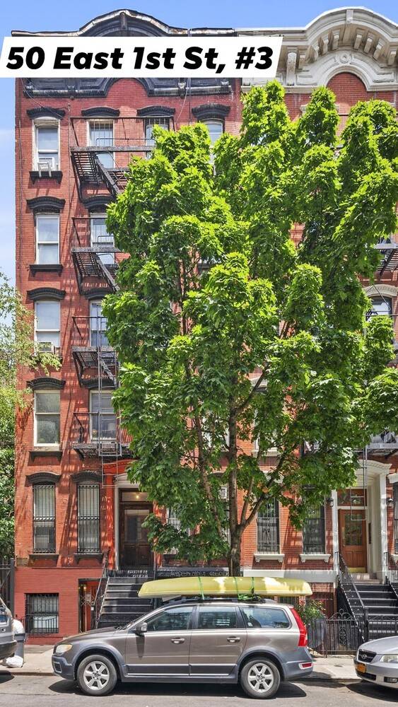 Move in ready, modern parlor floor alcove studio located on a vibrant East Village block, directly across from the Second Avenue F train.