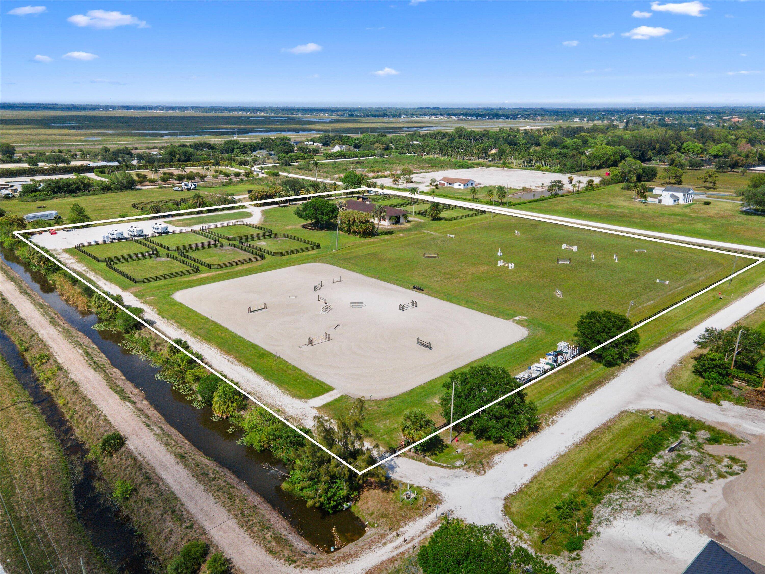 One of the only farms for sale in Wellington on over 10 acres, with plenty of room to build and develop, or leave as is and enjoy the space.