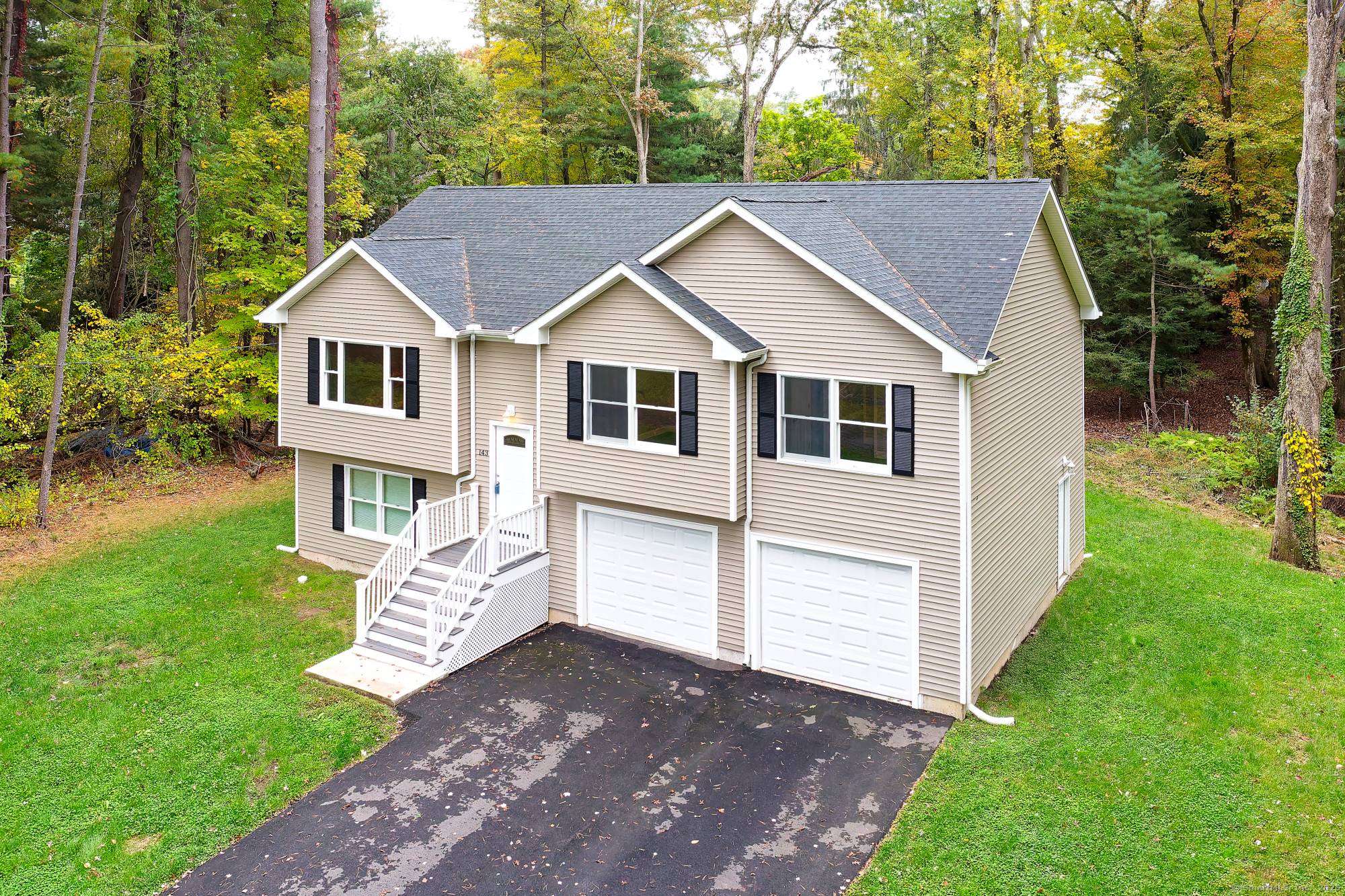 Set back from the road on a quiet, private street, this nearly new home offers privacy, quality and convenience.