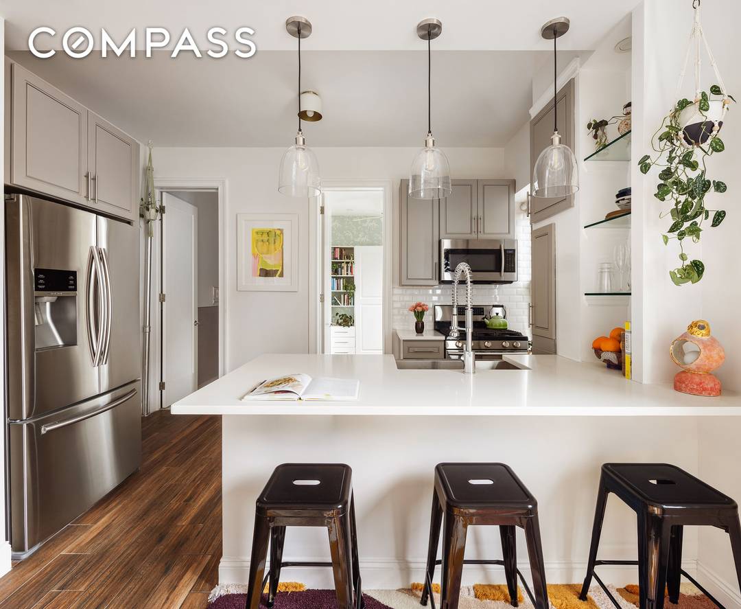 Perched above both the Lower East Side and East Village, you'll find this south facing jewel box.