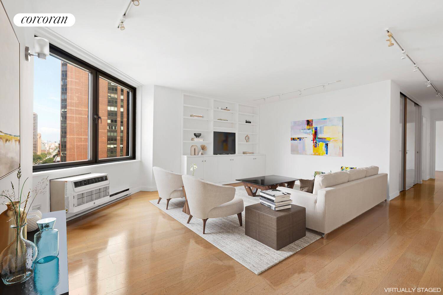 Sunlight abounds in this spacious 2 bed 2 bath Condo.