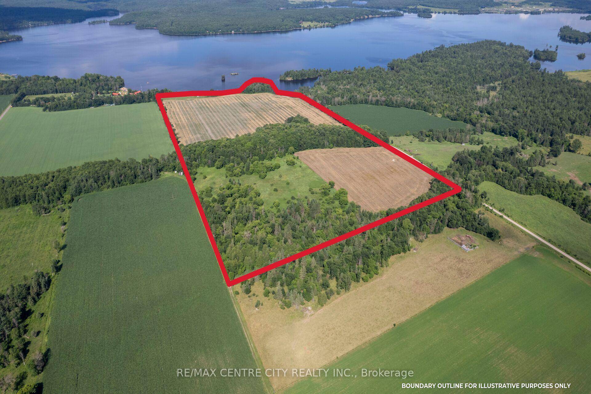 With over 2200' frontage on the Ottawa river, 54 cultivated acres and over 10 acres of hardwood bush this 92.