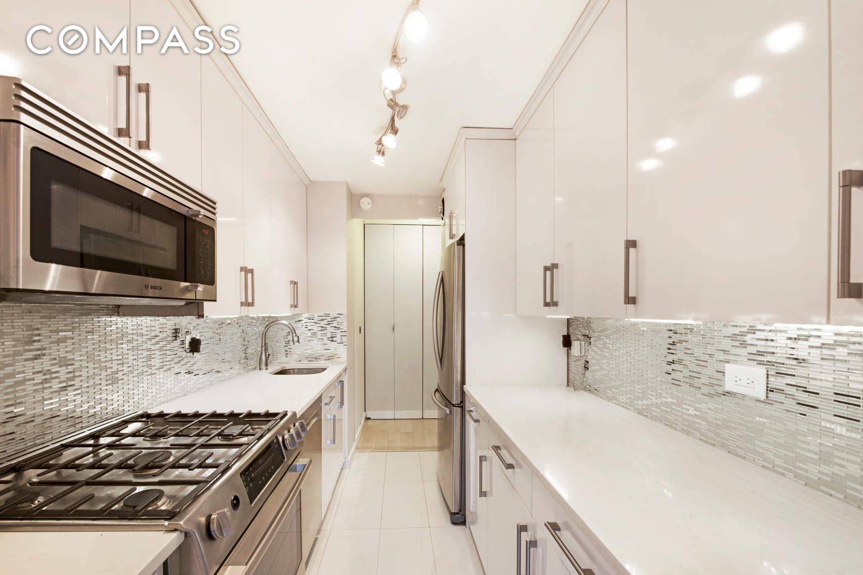 Make this sleek and chic converted 2 bedroom corner apartment your next home.