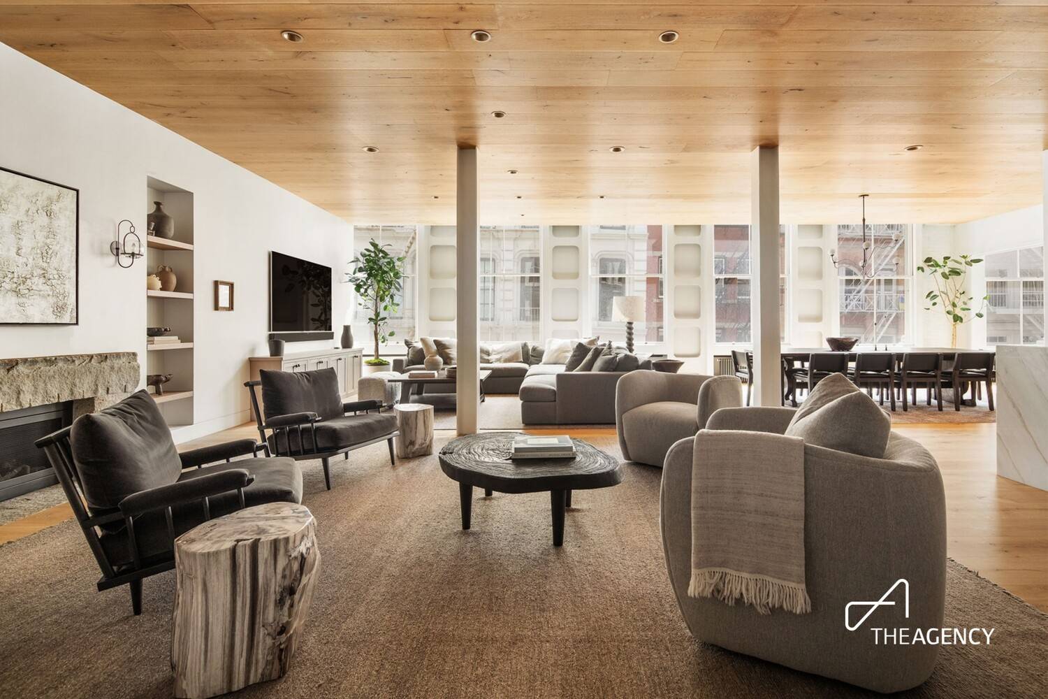 Experience the epitome of luxury loft living in this spectacular two story residence at 33 Greene Street, nestled in the heart of SoHo's historic Cast Iron District.