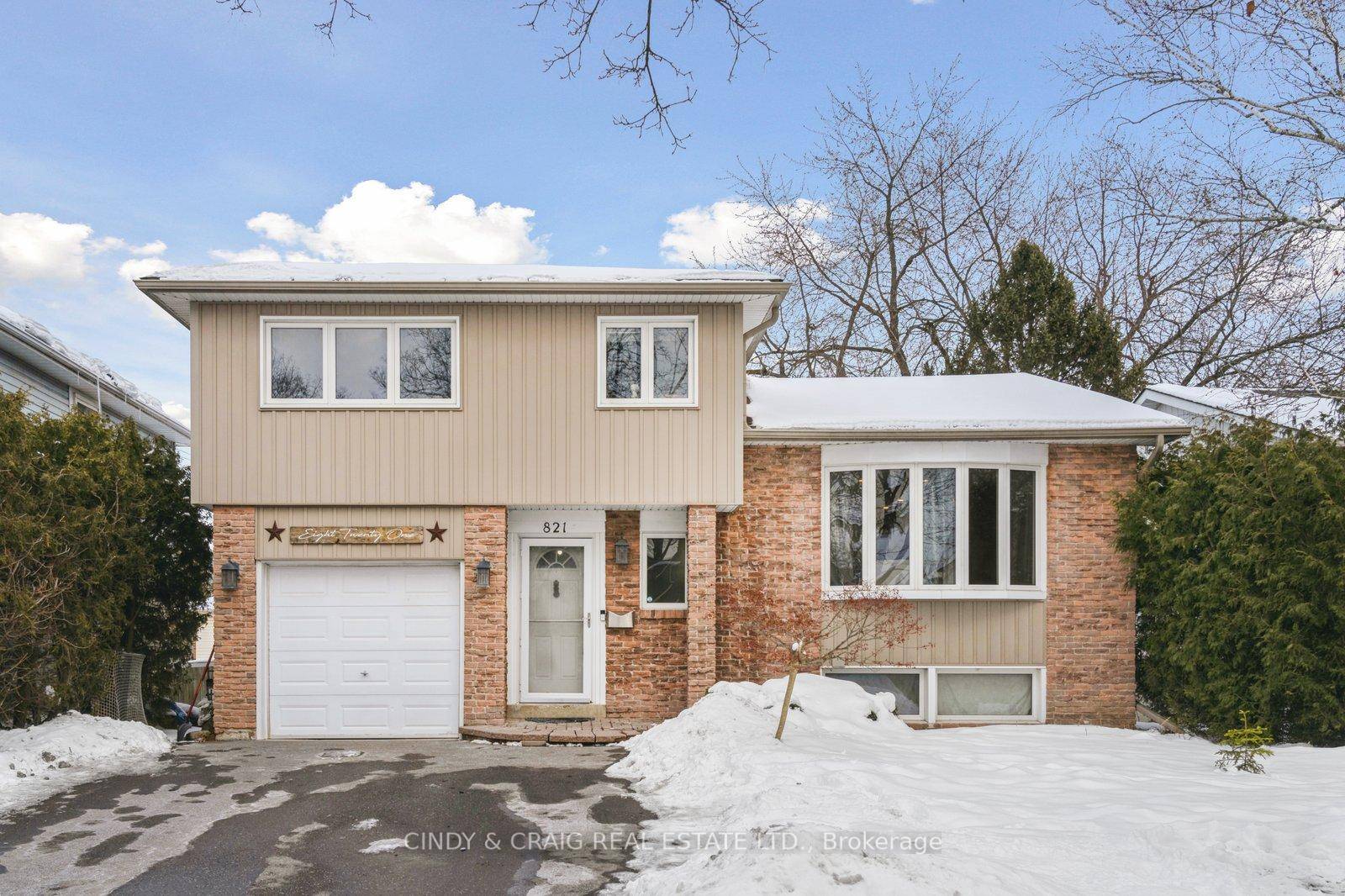 Welcome to 821 Exeter Street, a charming detached, 4 level side split.