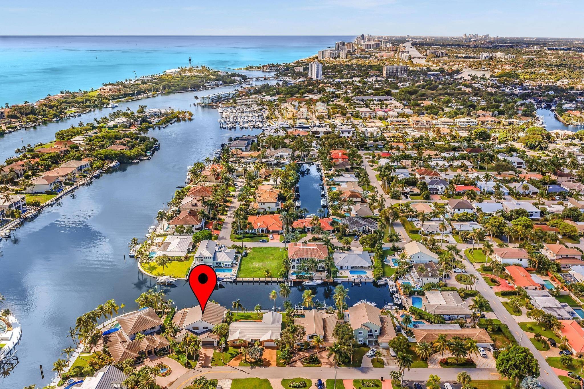 Exquisite Waterfront Retreat in Lighthouse Point's Coveted Lake PlacidWelcome to this stunning, fully renovated waterfront residence nestled in the prestigious Lake Placid enclave of Lighthouse Point.